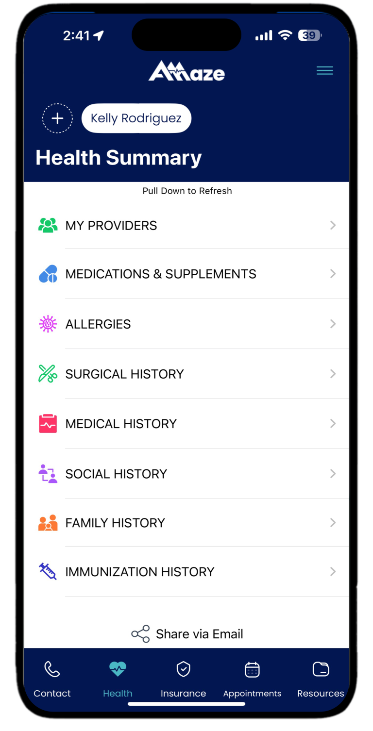 Individual Subscription | Amaze Health